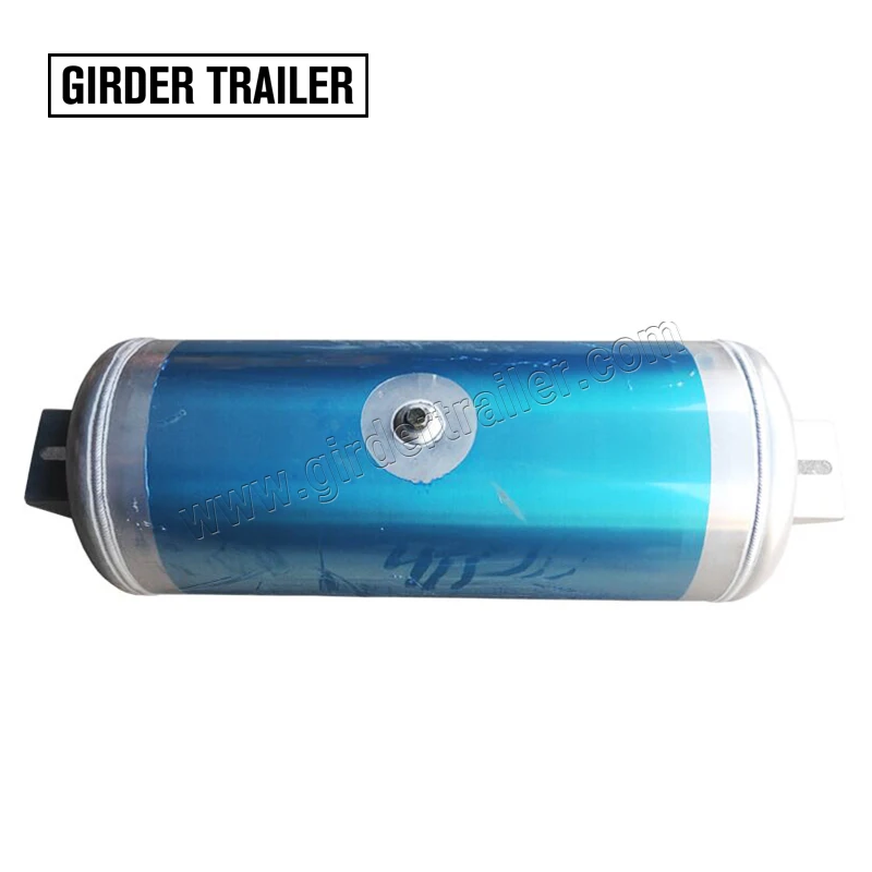 

Semi trailer parts Aluminum 40L 45 liters air receiver pressure storage alloy air tank for braking system