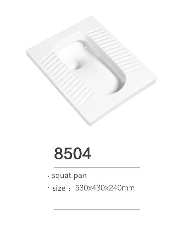 
Chaozhou sanitary ware ceramics wc squatting pan toilet 