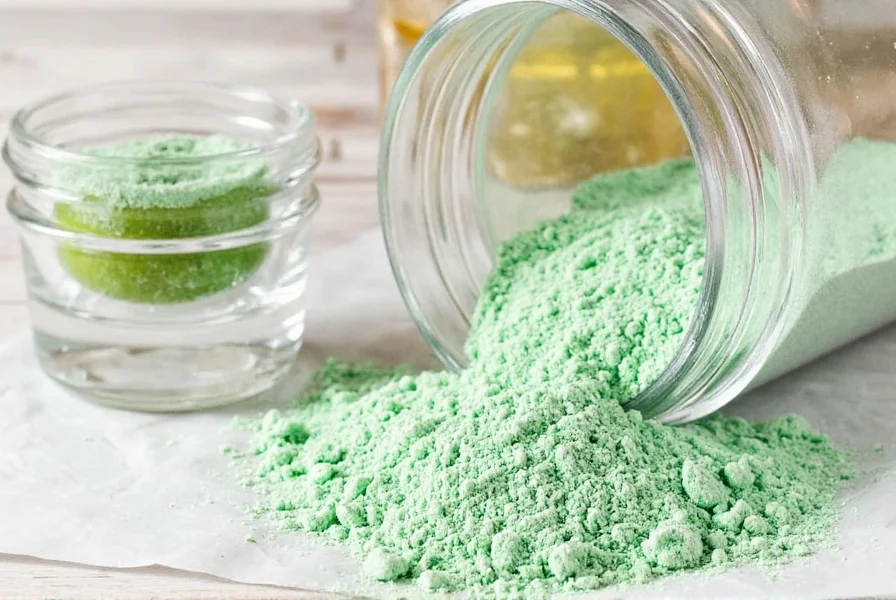 Mint Powder on Grilled Meat