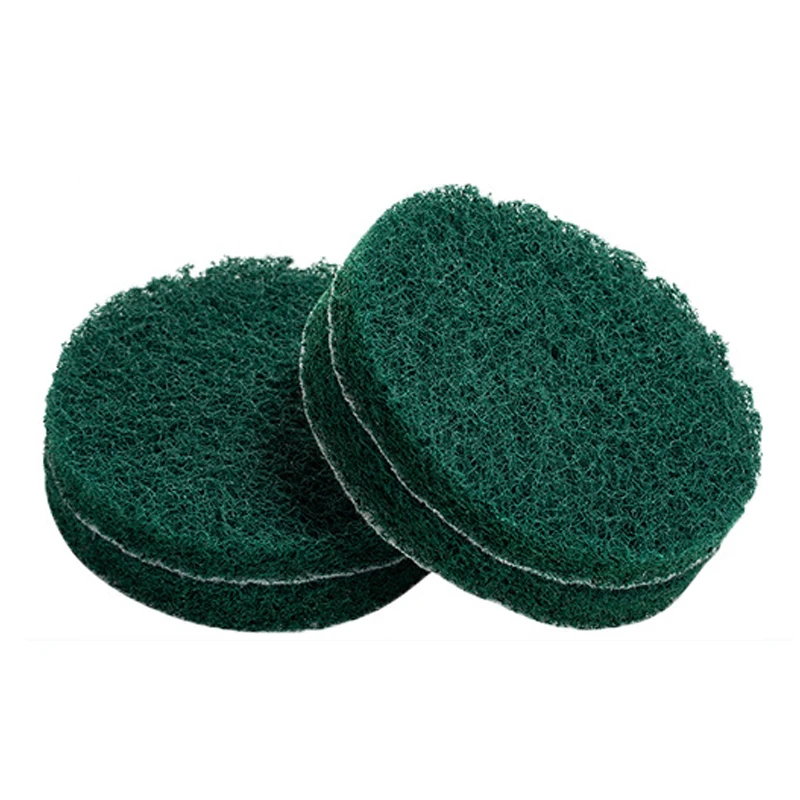 

5 inch Round Colorful Scouring Pad Bulk Double Side Water Absorb Sponge Sheet for Kitchen