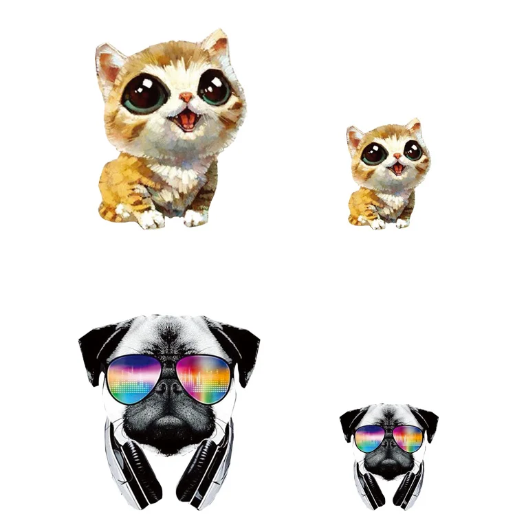

Iron-On Transfers Lion Head DIY Accessory Clothes Decoration Print On T-Shirt Washable New Design Clothes Stickers, Custom color