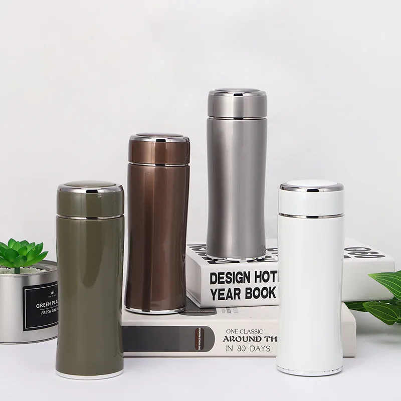 

Mikenda vacuum flask thermos stainless steel water bottle custom logo water bottles stainless steel double wall, As pictures