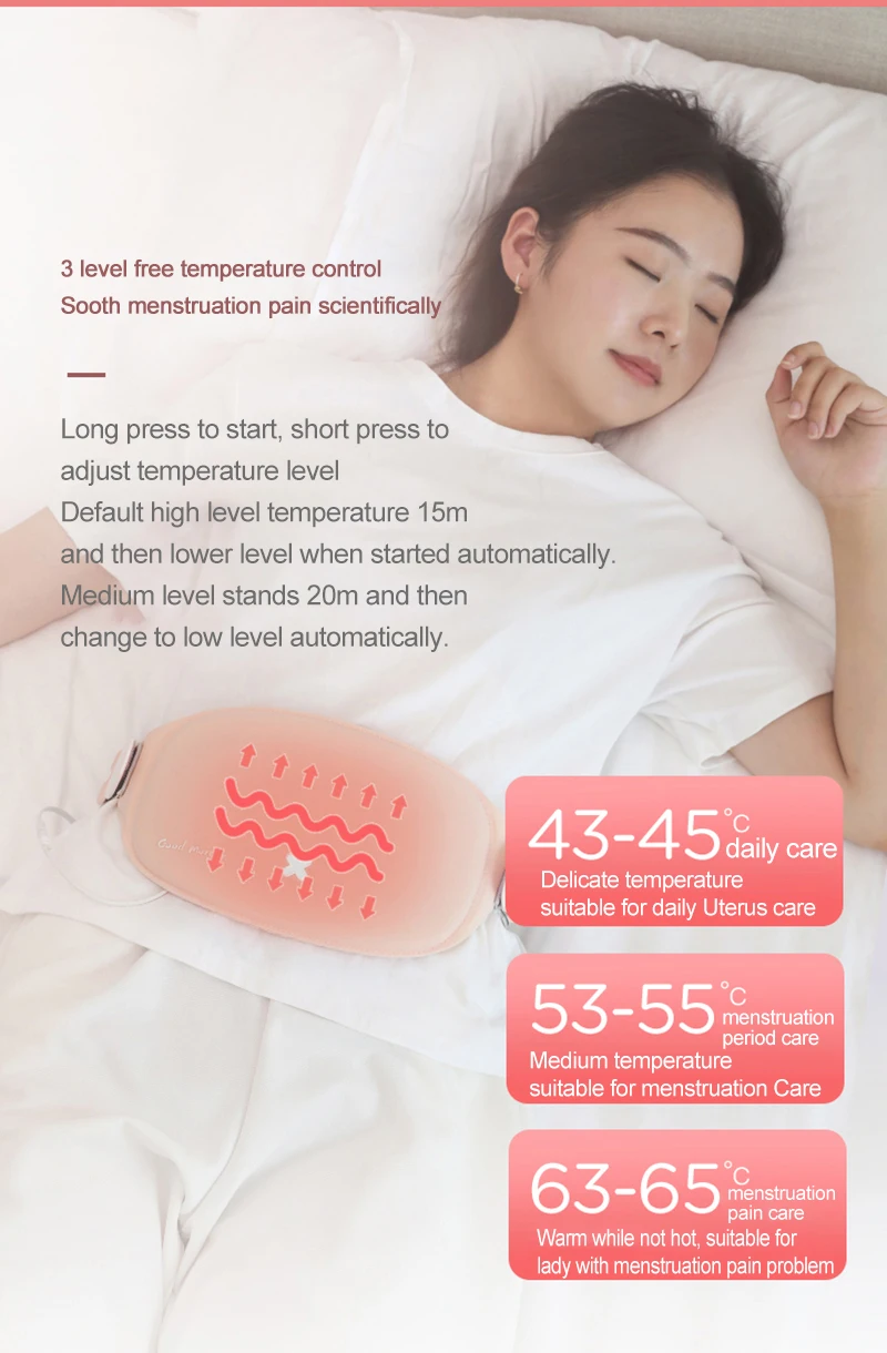 High Abdominal Warmer Uterus Electric Heating Pad Body Warmer For Women