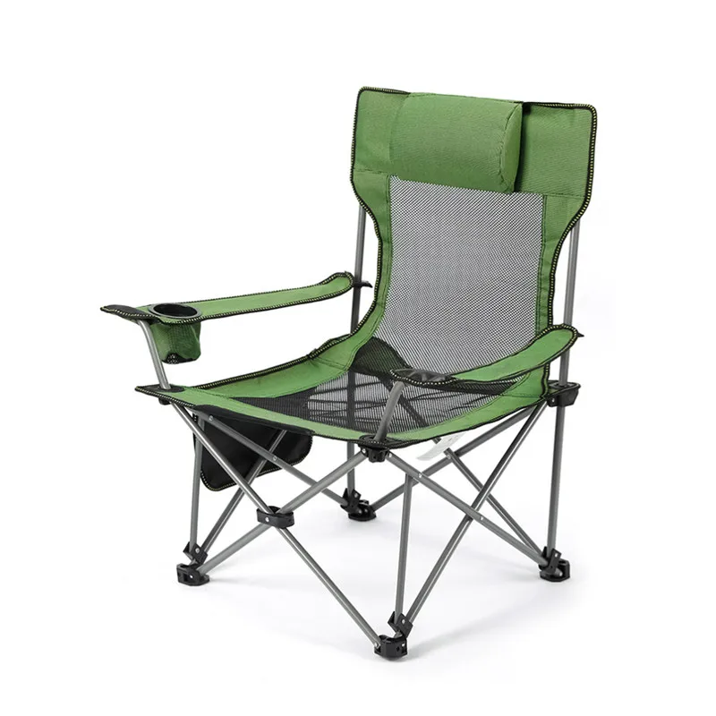 

Outdoor Picnic Fish Beach Chair Foldable Portable Camping Folding Chair Folding Camping Chair