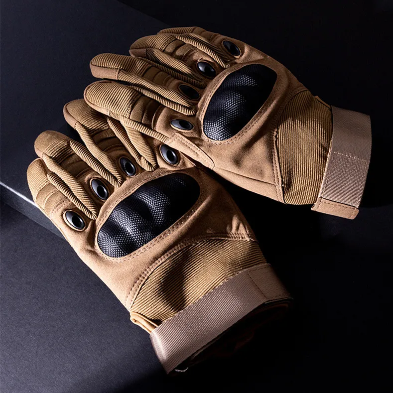 

Ozero Mountain Bike Riding Gloves Sports Bicycle Mototross Motorcycle Motorbike Racing Guantes Para Moto Full Finger ., Black , khaki , amry green