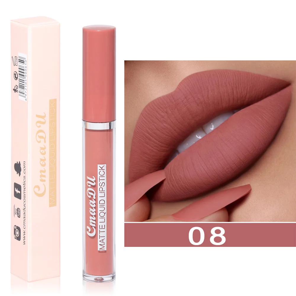 

OEM Low Moq 10 Colors Moisturizing Lipstick Pen Vegan Nude Private Label Matte Lip Stick