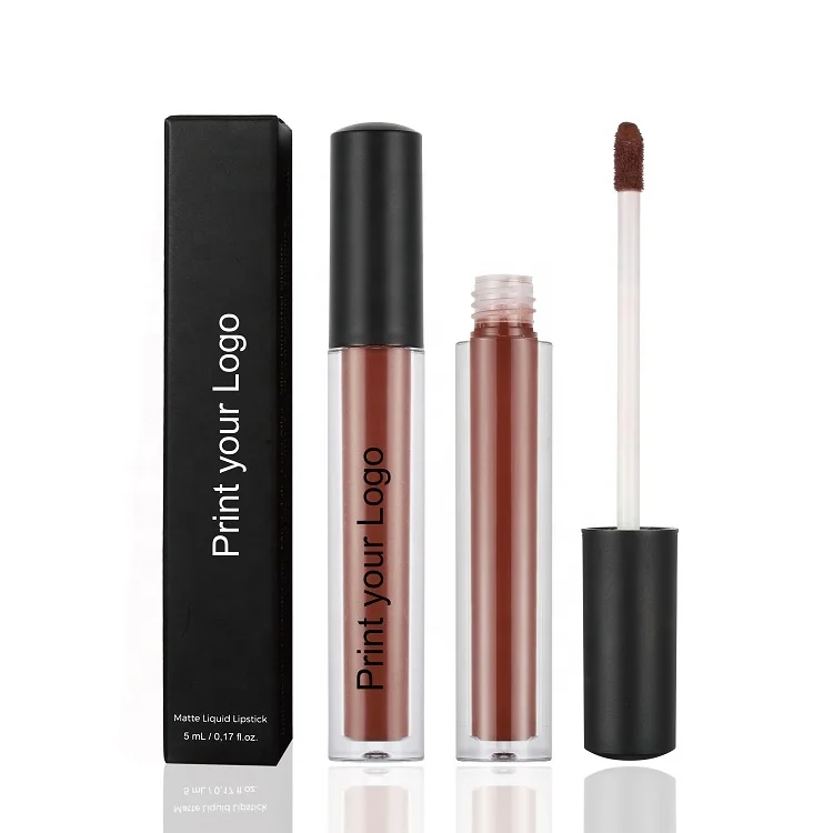 

Long Lasting No Stick Wholesale Beauty Matte Lip Gloss Private Label Waterproof Velvet Lipgloss