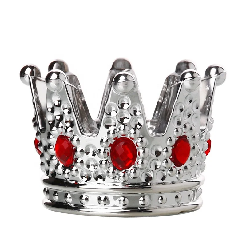 

Creative Crown Design Ashtray Glass Personality Ash Tray Transparent Wax Holder Candle Holder Ornaments Ashtray For Home Car