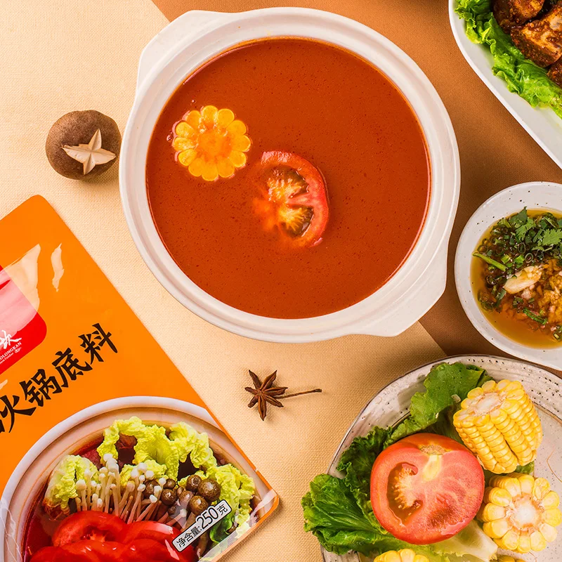 
Xiaolongkan Tomato Hot Pot Seasoning Condiment Hotpot Sauce 