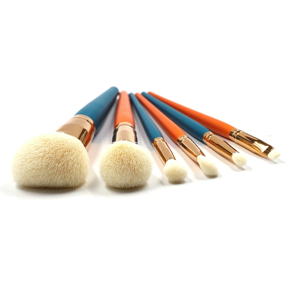 

Beautydom Make Up Brush Set 6Pcs Professional Makeup Brush Customizable Amazon Wholesale Oem Shenzhen Wood Handle Makeup Kits, Customized color