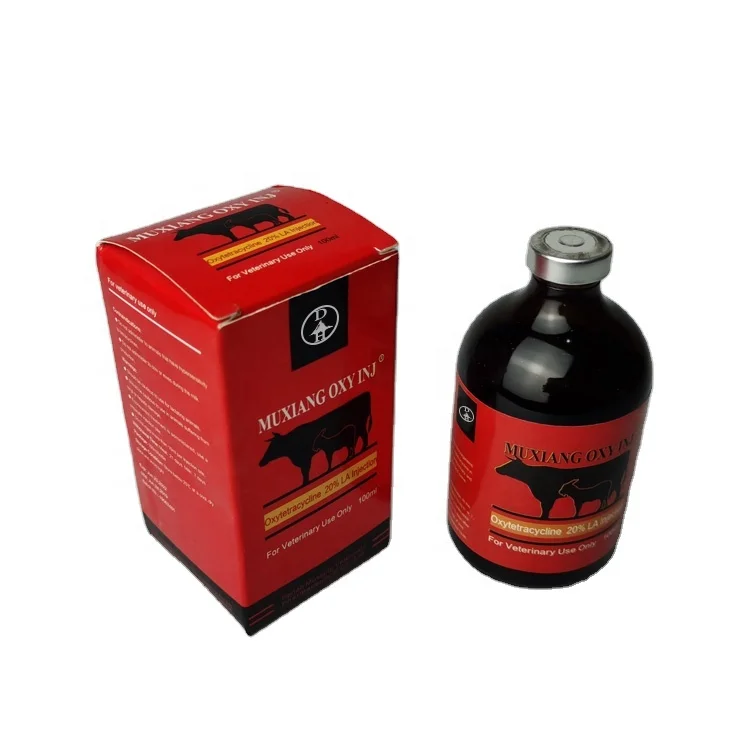 
Best price hot wholesale veterinary medicines for cattle 5%,10%,20% long acting oxytetracycline injection  (1600120687896)