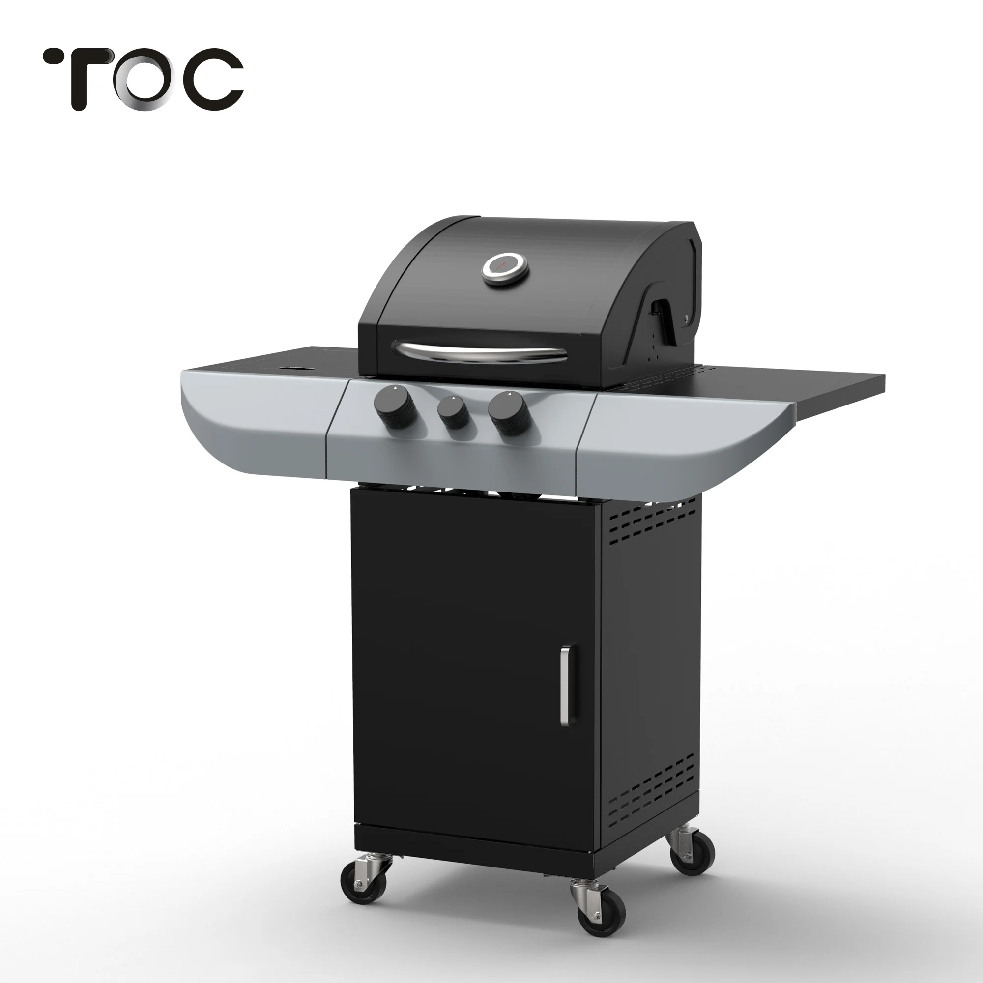 

Easily Assembled Trolley Gas grill