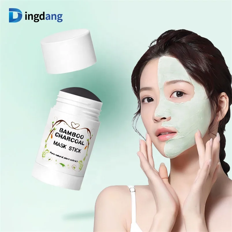 

Acne Remove Organic Skin Care Face Mask Facial Cream Mud Clay Black Mask With Stick