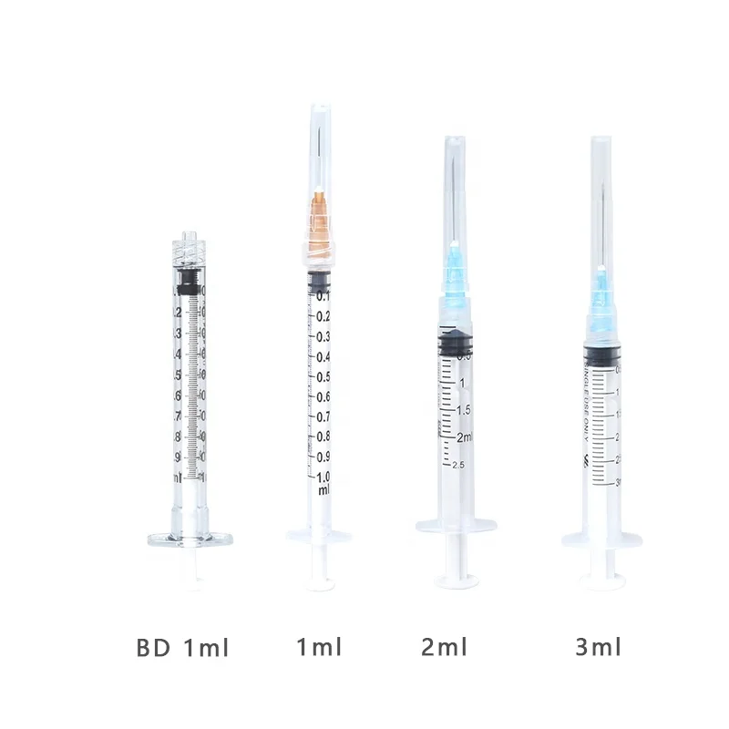 

Vesta factory price 1ml/2ml/3ml luer lock disposable syringe for meso /nanosoft/tinysoft needles