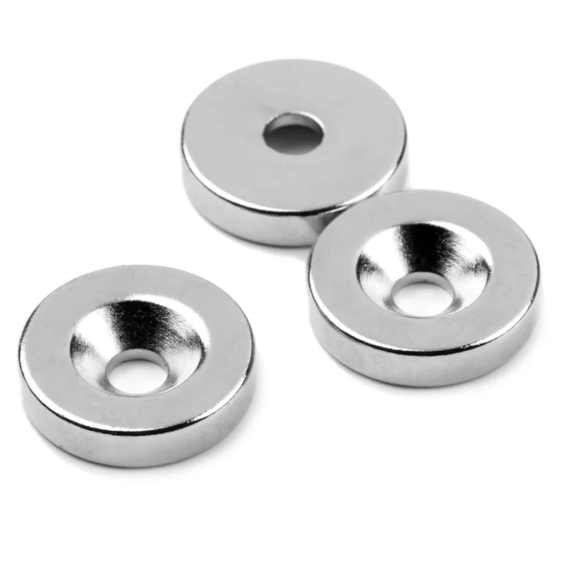 

Ready to Ship Stock holder Magnet Neodymium Diameter 16mm Countersunk Magnet for RTS