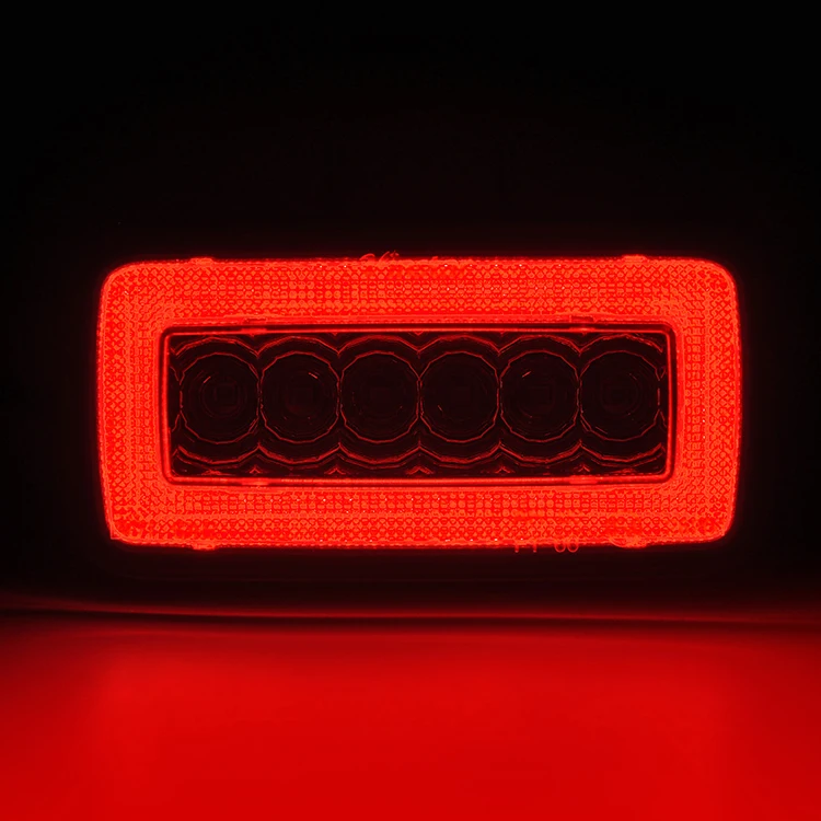 2x 2-in-1 Design Led Rear Fog Reverse Reversing Light For Mercedes-benz 