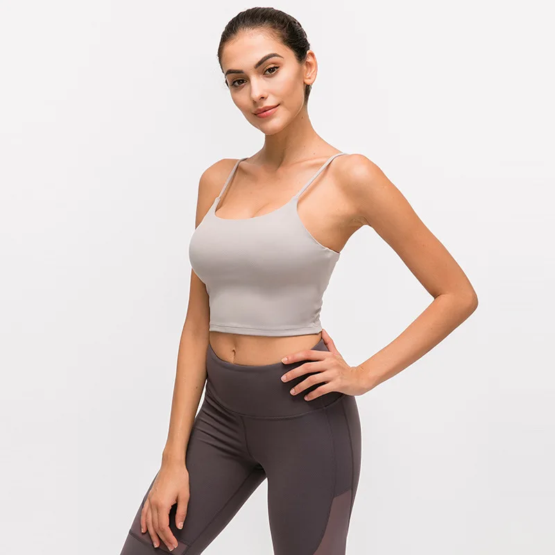 

S0365A High quality Sports underwear running yoga vest women fitness bra yoga wear women's tank tops vests, Picture shows