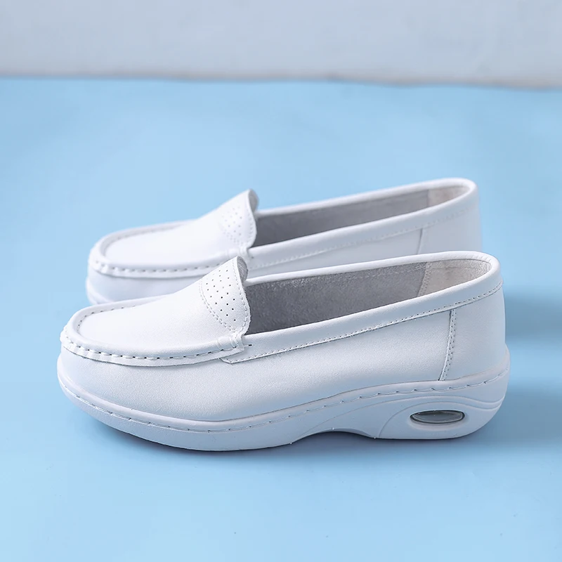 

Women Nursing Comfortable Work Restaurant Lightweight Slip On Shoes Ladies Spring Autumn lady Footwear New