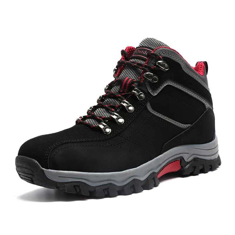 

Hot Selling Plus Size 39-47 Mens Adults Outdoor Hiking Shoes Trekking Boots Mountaineering Shoes Climbing Boots Men