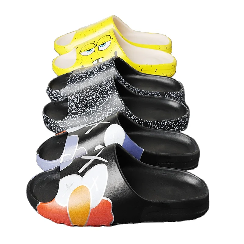 

yeezy slides inspired Slippers for women Sandals Fashion Home Outdoor Summer