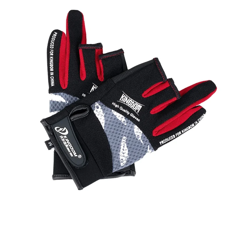 

ZBST Amazon Hot Sale Double Sided Fishing Gloves Game Big Pulling Force Strong Neodymium Fishing Gloves, 2 colors