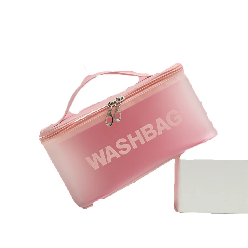 

PVC Makeup Bag Clear Makeup Pouch Multifunction Case Waterproof Toiletry Bag Portable Storage Cosmetic Travel Bag, 3 colors