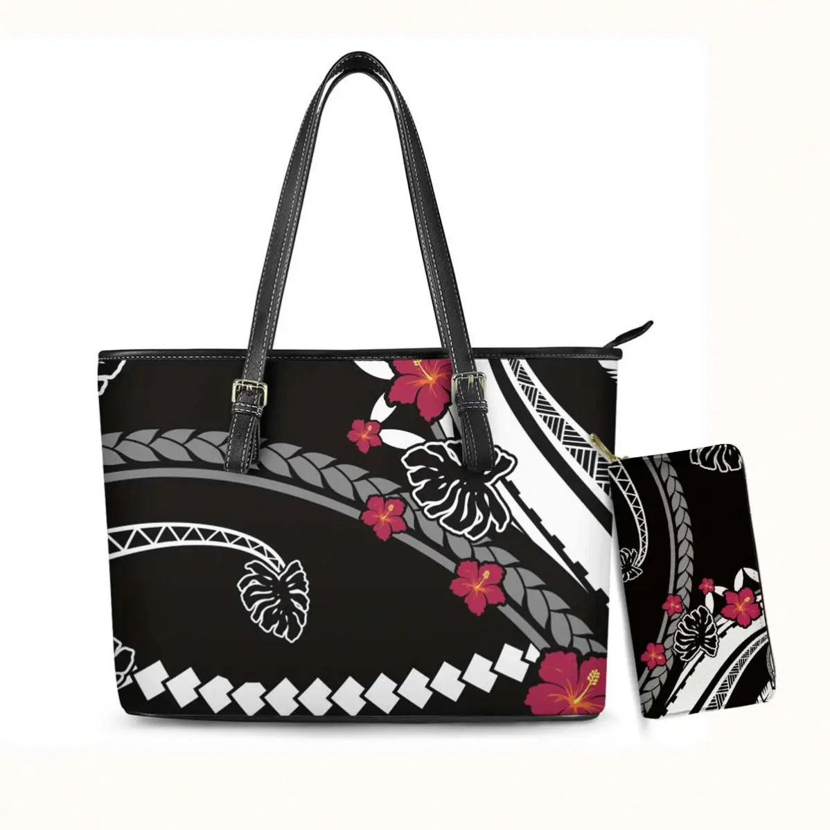 

Hot Sale Winter Polynesia Hawaiian Style Handbags For Women Designer Purses, Accept custom made