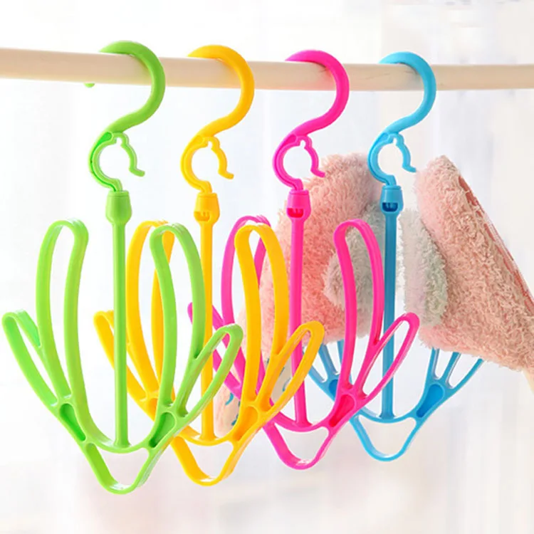 

Windproof Double Hook Balcony Multifunctional Shoe Drying Rack Hook For Hanging Shoes Shoe Drying Rack Dryi, As show