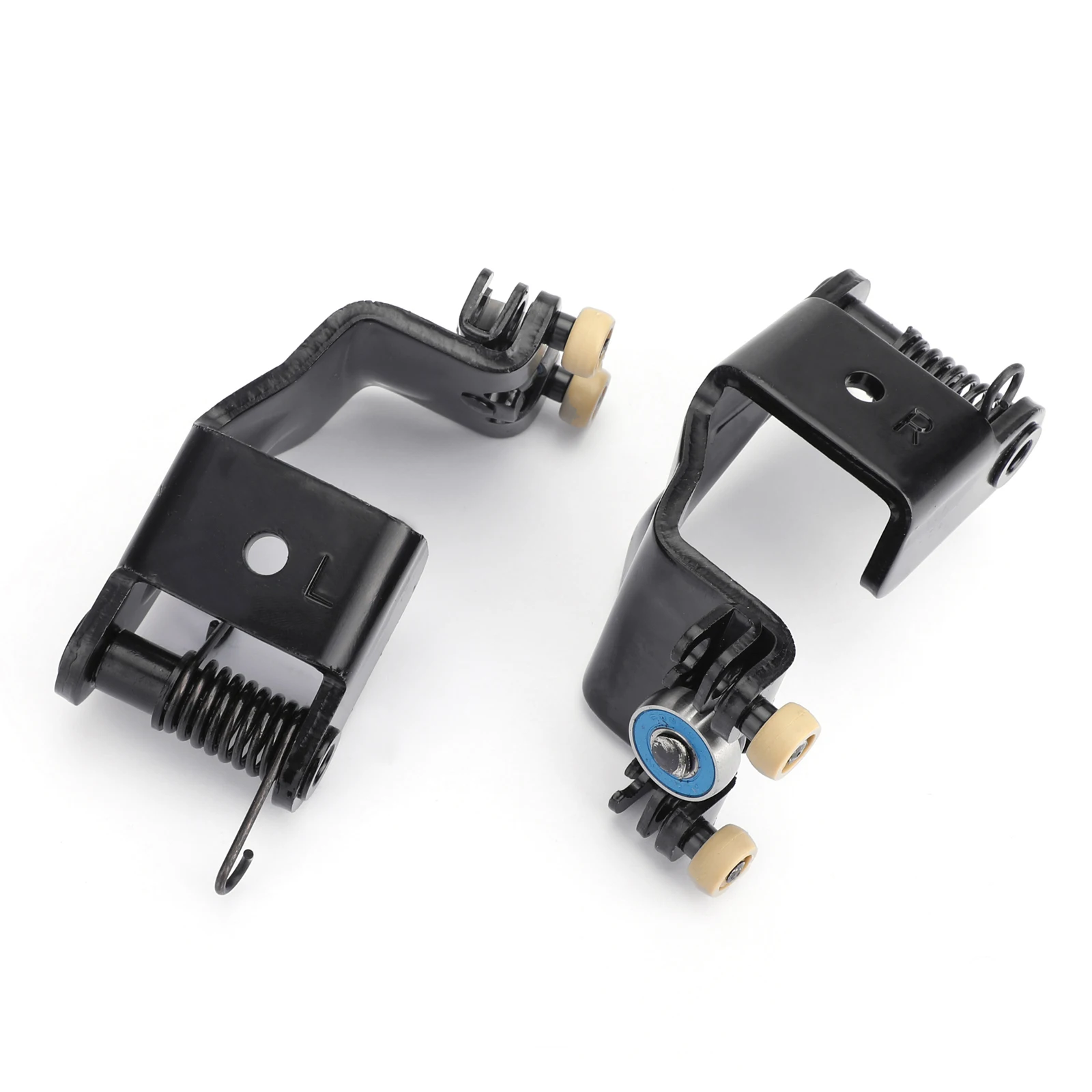 

Areyourshop Pair Left + Right Center Mount Sliding Door Rollers For Honda Odyssey 2005 06 07 08 09 2010, Black
