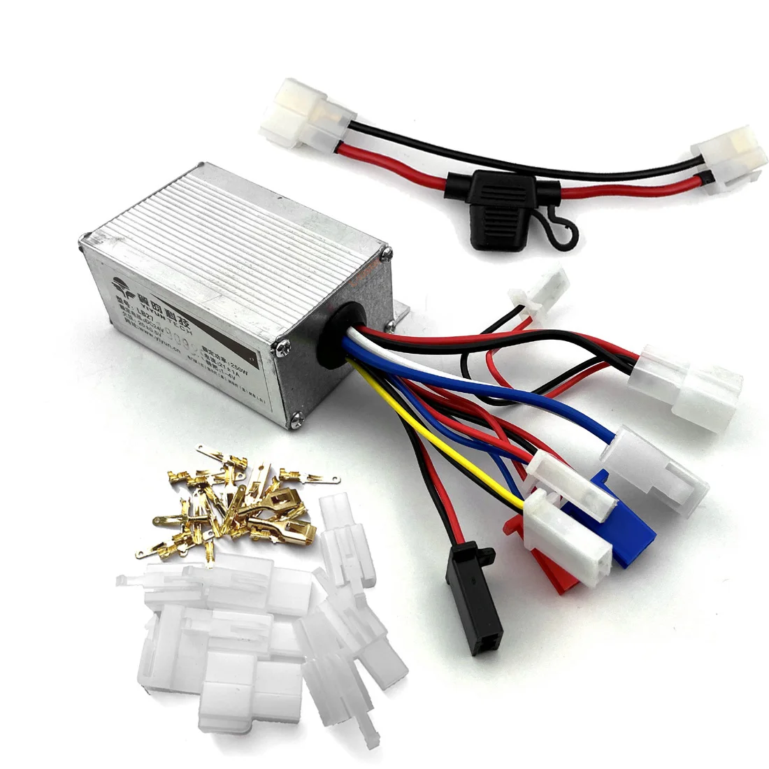 

250W 24V Electric Scooter Tricycle Ebike Controller 24V 36V 350W Brush Dc Motor E-scooter Controller