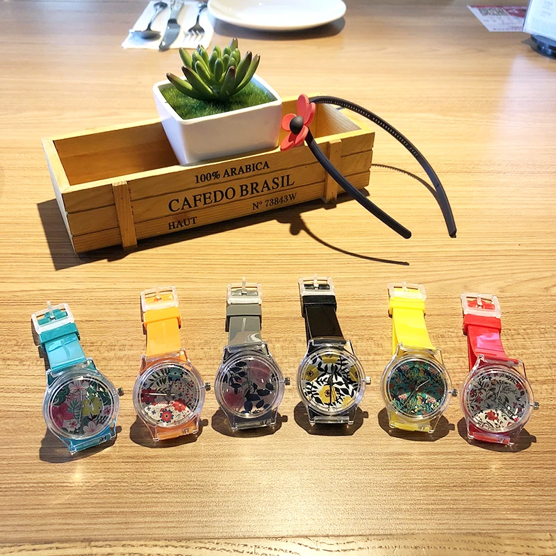 Customized Design Recycle Plastic Wrist Watch Oem Make Your Own Designs