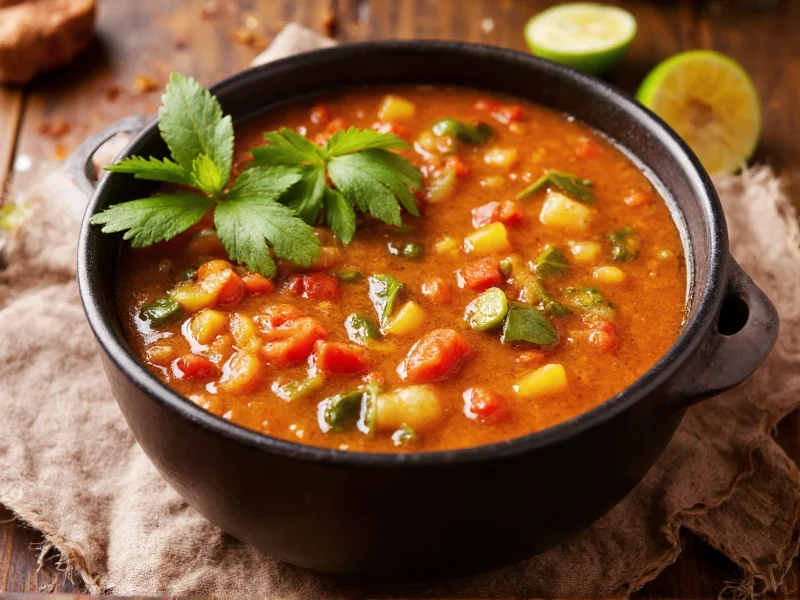 Authentic Mexican Vegetable Soup Recipe & Cooking Guide