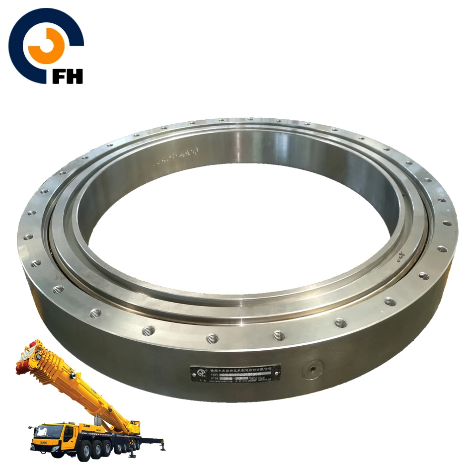 
Slewing ring and crown rotation for crane  (62305906136)