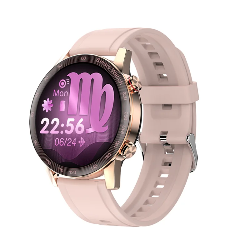 

AK25 Full Touch Screen Smartwatch 1.28inch Waterproof IP67 Weather Forecast BloodPressure Female Menstrual Cycle For IOS Android