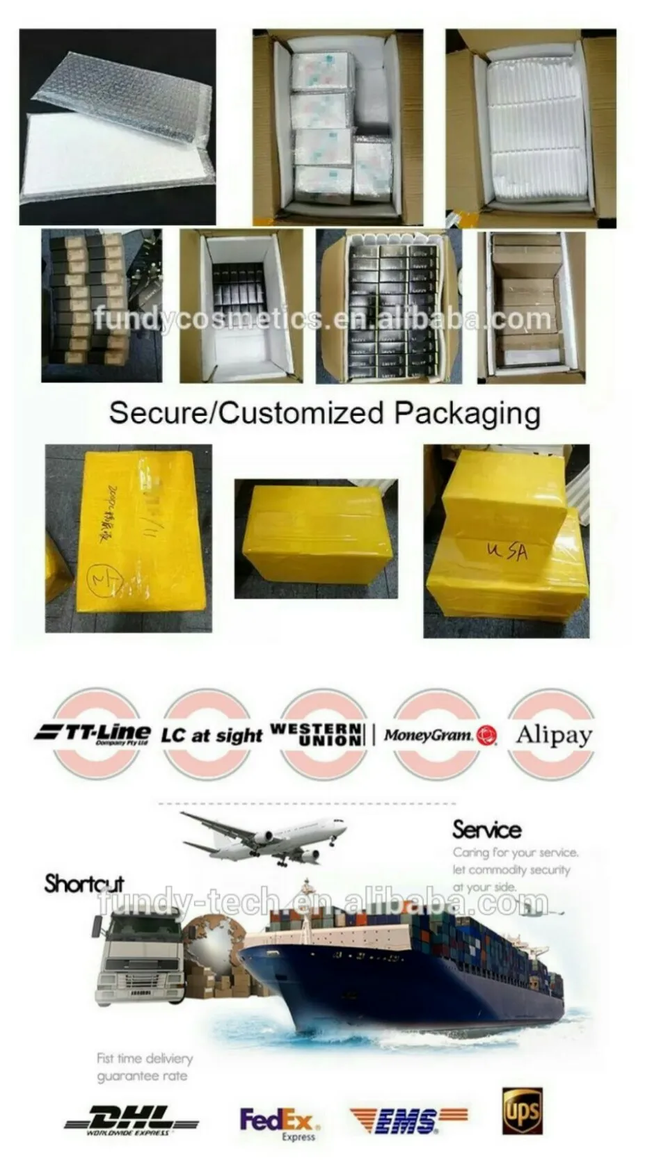 packaging & shipping