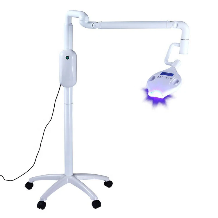 

Laser LED light dental bleaching machine teeth whitening lamp, White