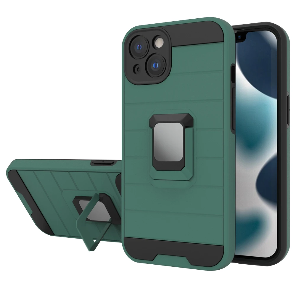 

hot selling kickstand anti shock designer cell phone cases for iPhone11 pro max for Samsung S21 plus
