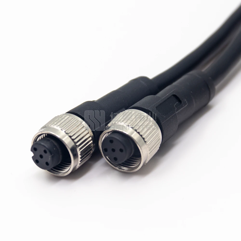 

factory price Customs m12 cable assebmlies ip67 overmolded cable