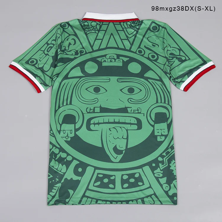 
1998 season Mexico thai quality retro soccer jersey 