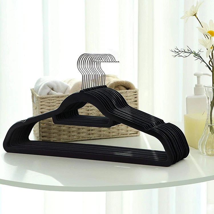 

Hot sale velvet clothes hanger manufacturer wholesale hanger products, Customize