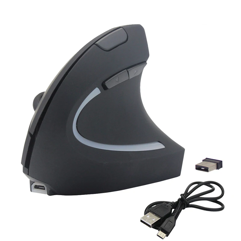 

Newest Computer Optical Wireless Mouse 6D Anker Gaming Mice Rechargeable Ergonomic Vertical Mouse