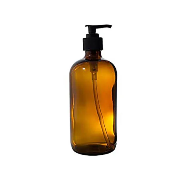 Wholesale 16 Oz Amber Glass Dish Soap Dispenser With Pump Buy Glass