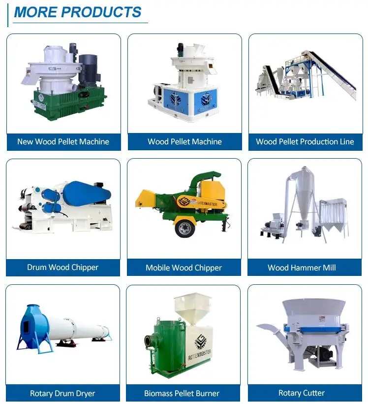 wood pellet production line