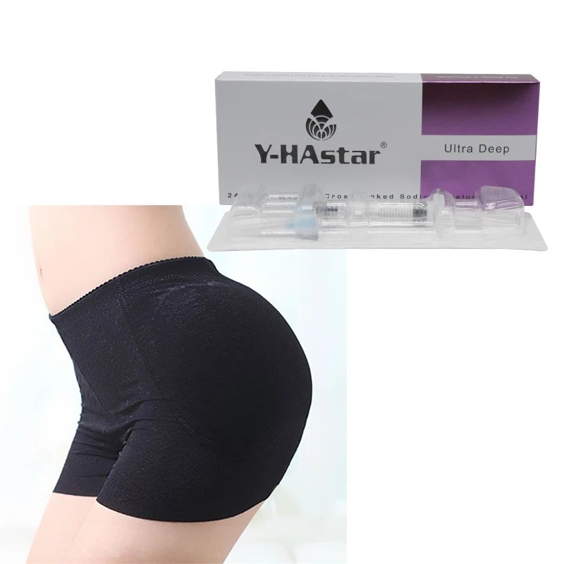 

Hyaluronic Acid Buttocks Injection for Enlargement Enhancement, Transparent