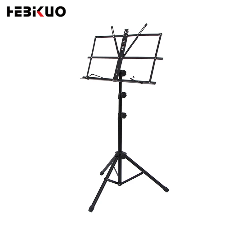 

New Designed Cheap foldable Round tube music stand and aluminum alloy connector P-02
