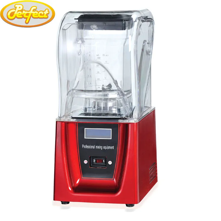 High Quality Programmed Quiet Commercial Bar Blender With Sound Cover