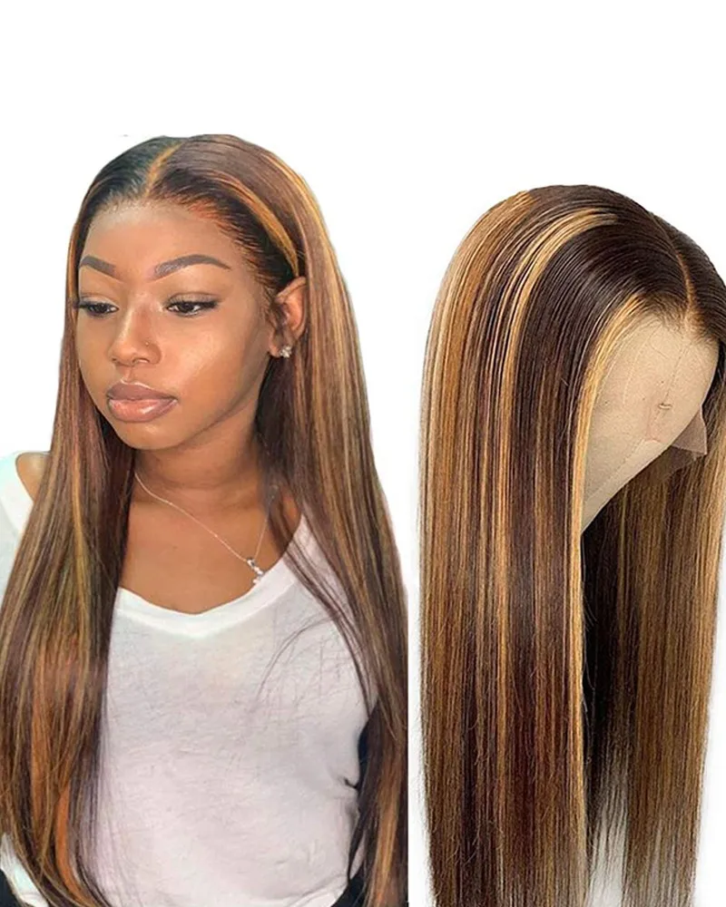 

QYC841 cbrstyle Natural Ombre Long Straight Wig