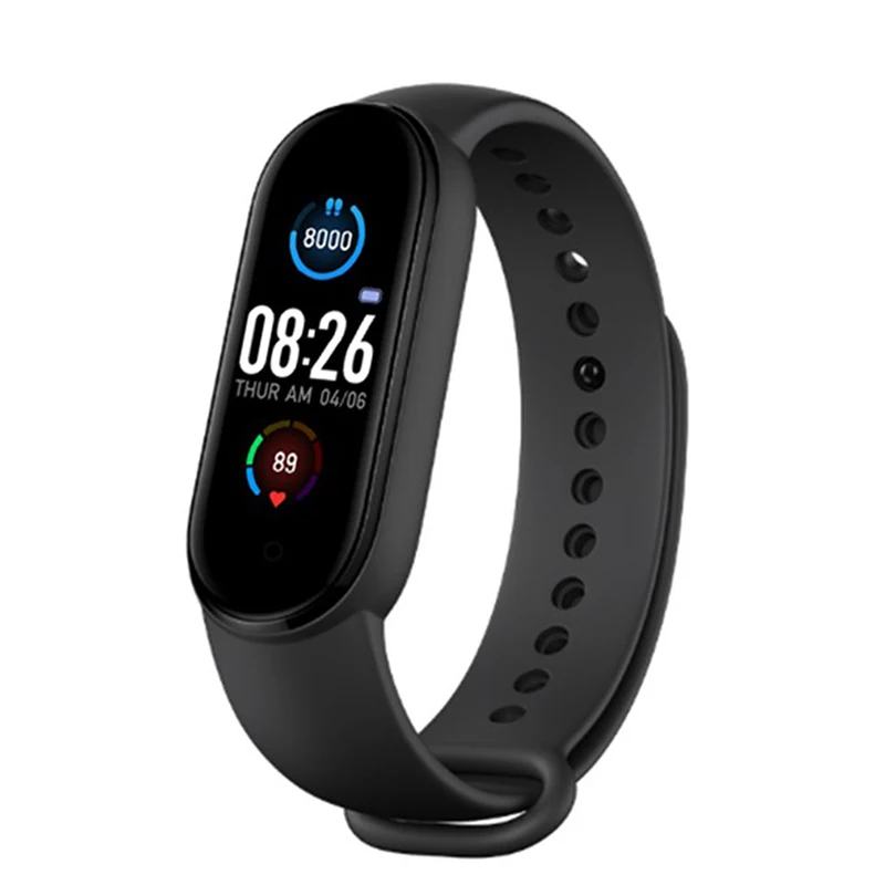 

Smart Bracelet SmartWatch IP68 Waterproof BT Call Music Play Heart Rate Tracker Xiaomi Mi Band 5