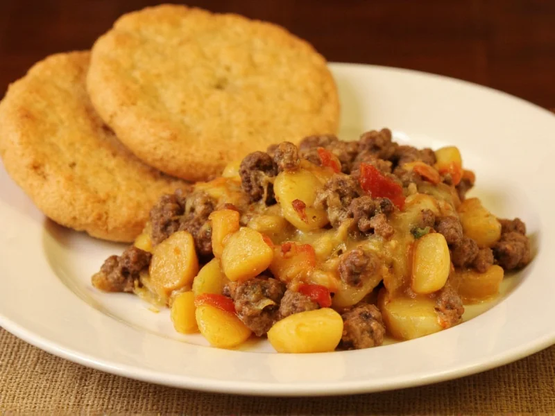 Hamburger Potato Casserole Without Soup: Easy Recipe