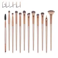 

12 makeup brushes eye brush eyebrow comb small fan makeup brushes